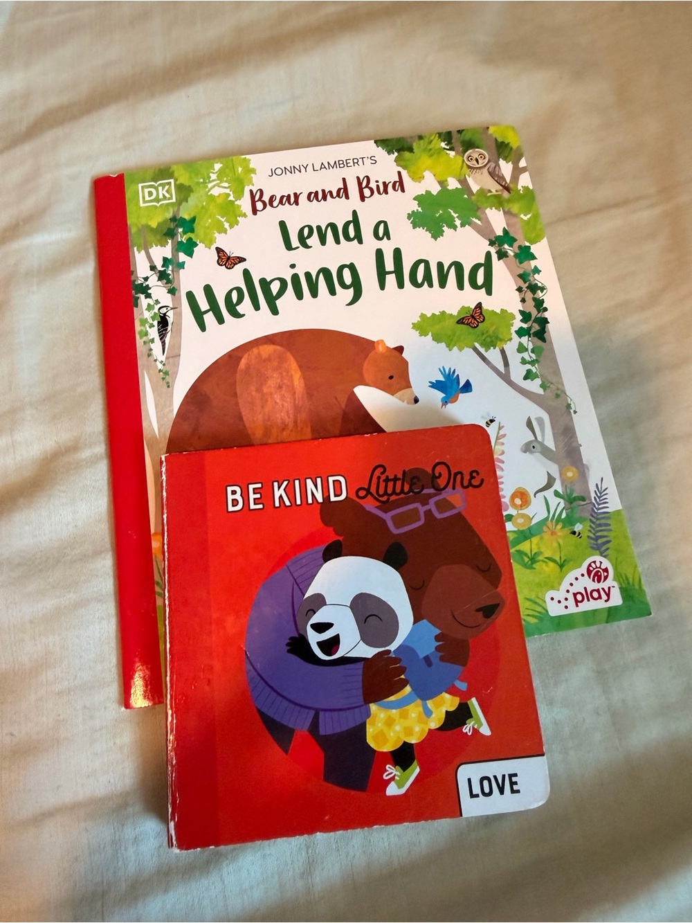 2 book bundle lend a helping hand and be kind little one toddler books